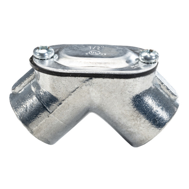 Garvin Industries 351, 1/2" Rigid-to-Rigid Pull Elbow, Removable Cover, Neoprene Gasket