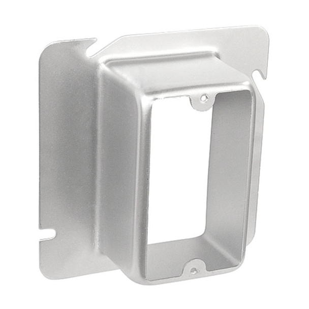 Garvin Industries 4-11/16" Square One Gang Device Ring, 2" Raised