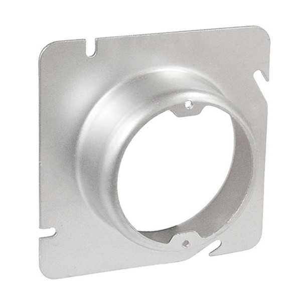 Garvin Industries 4-11/16" Square to 2-3/4" Round Fixture Ring, Raised 1 Inch