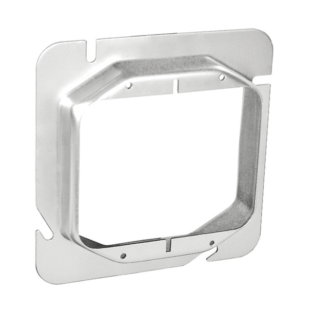 Garvin Industries 4-11/16" Square Two Gang Device Ring, 3/4" Raised