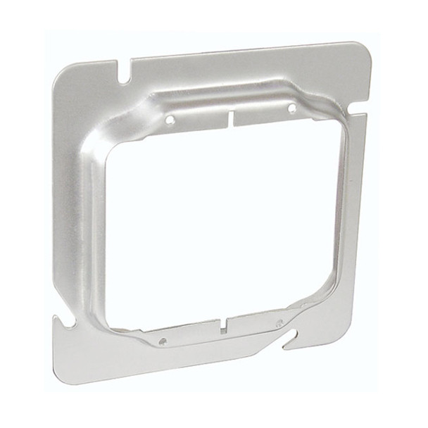Garvin Industries 4-11/16" Square Two Gang Device Ring, 1/2" Raised