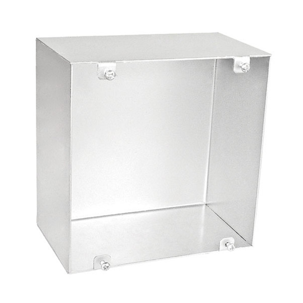 Garvin Industries 6" Square Box, 3-1/2" Deep, Welded, No Knockouts