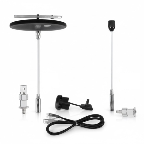 Westgate SCL-CSKC-20FT-BK, Adjustable 20FT 1/16in Suspension Canopy Complete Kit, Decorative Non-Power Ceiling Attachment, Keyhole Ends, Black