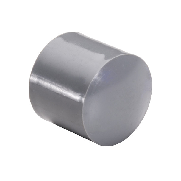 Garvin Industries 1090B, 6" PVC End Cap, High Tensile and Impact Strength, Easy Slip Fit
