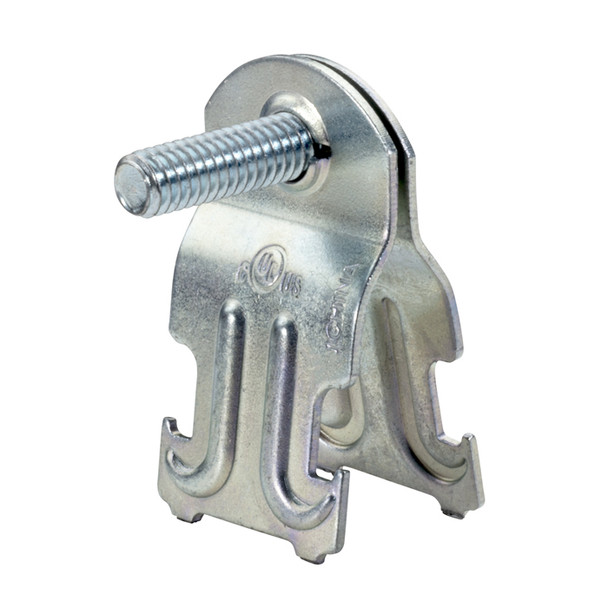 Garvin Industries 2105, 1-1/2" Strut Clamp, Hex/Slotted Nut, Square Bolt