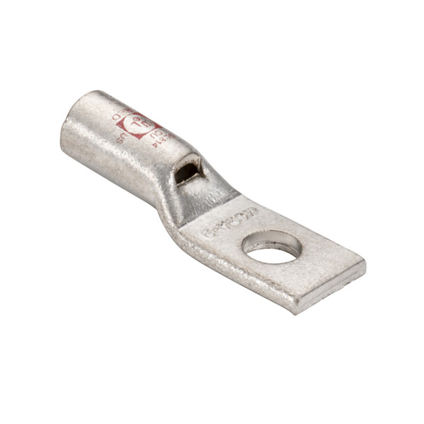 Garvin Industries 2903, Grey, 4-1/4", 1 Hole, Short Barrel, Tin-Plated Copper Grounding Connector