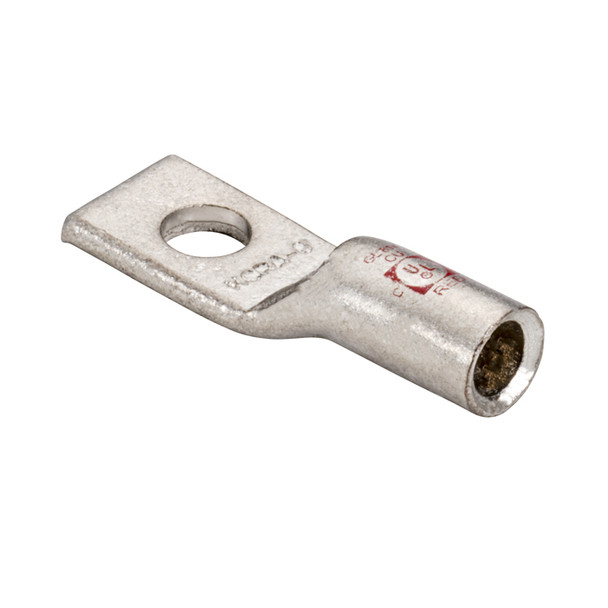 Garvin Industries 2905, Brown, 2-3/8" 1 Hole Short Barrel, Tin-Plated Copper Grounding Lug