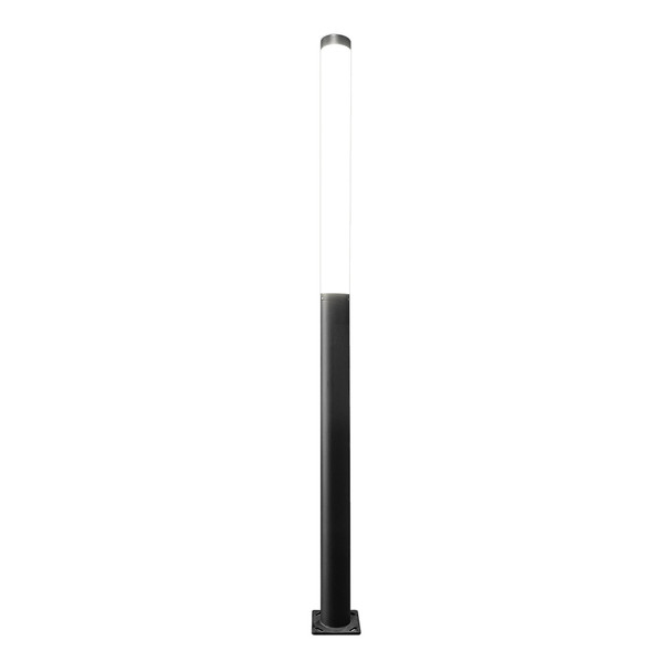 Westgate LCG Series Architectural Modular Light Column, 6.3in x 10FT, 45W|60W|75W, 4950lm|6600lm|8250lm, 3000K|4000K|5000K, Black