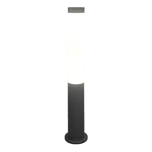 Westgate LCG Series Architectural Modular Light Column, 6.3in x 4FT, 21W|28W|35W, 110lm/W, 3000K|4000K|5000K, Black