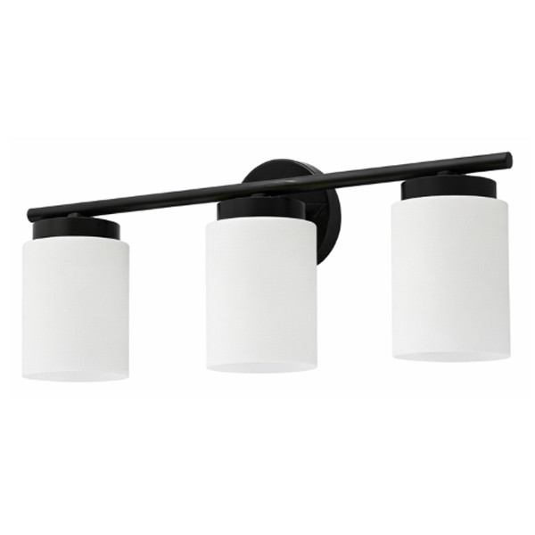 LCFE Series Lamp-Ready Chandelier, E26 Base, 3-Lamp Vanity
