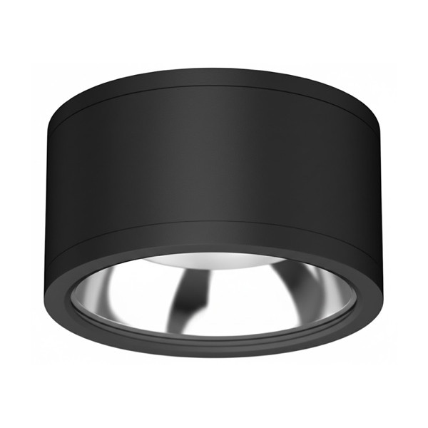 IP65 Spec Cylinder COB with Optic Lens, 35W, 3100lm, 30K|35K|40K, 36° Beam Angle, 8.4" Diameter x 4.7" Height, 120-277V