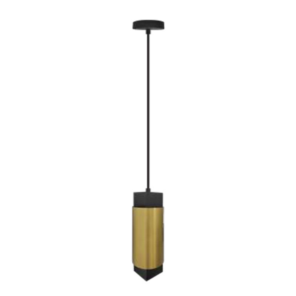 Milan Series 5" Ceiling Cylinder, 12W|16W|20W, 80lm/W, 3000K|4000K|5000K, Gold/Black or Brushed Nickel/Black, MCTP, Dusk to Dawn