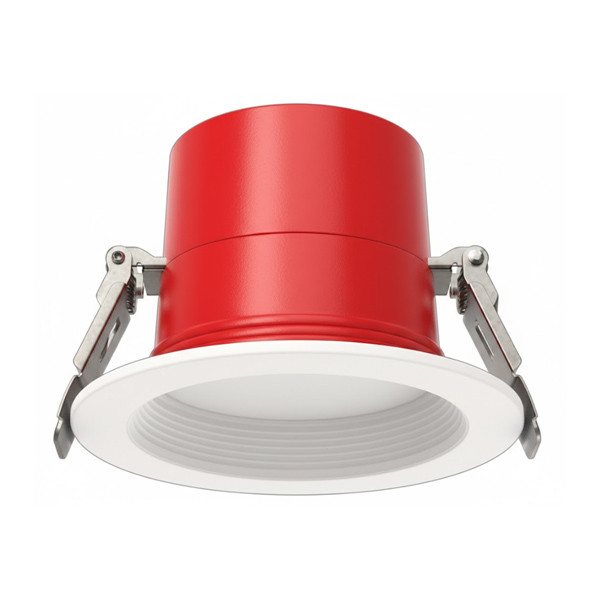 Westgate CRLE4 Fire-Rated Deep Baffle Commercial Recessed Light, 4 Inch, 7W|9W|12W, Power & CCT Adjustable, Frosted Lens