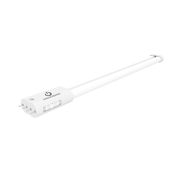 Green Creative 15W PLL Hybrid LED Lamp, 8-Inch, Selectable CCT (3000K|3500K|4000K|5000K|6500K), Selectable Lumen Output (2800lm|3350lm), 120-277V