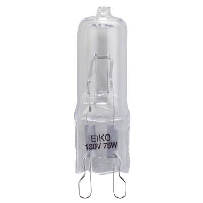 EiKO JCD Series, 130V, 40W, T4, G9 Base, 2700K, Clear