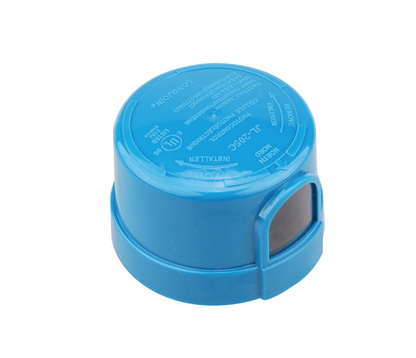 EiKO JL-207C, 3-pin NEMA Twist-Lock On/Off Photocell, 120-277V, IP67, 5-Year Warranty