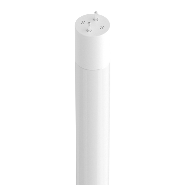 EiKO LED T8 Tube, 4ft, 11.5W, 1800lm, 5000K, Glass, Bypass/Line Voltage, G13 Base, Single-End Powered
