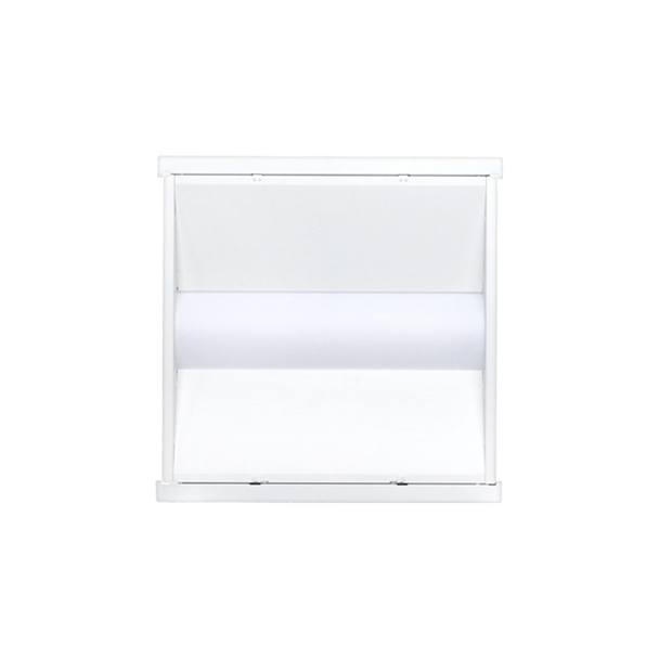 EiKO VOL22R Volumetric Troffer Retrofit, 2'x2', PowerSet 39/32/24/19W, FieldCCeT 3500K|4000K|5000K, 120-277V, 0-10V Dimming