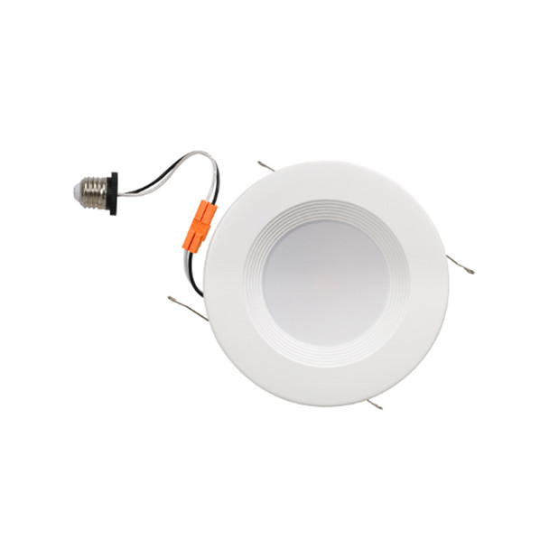 ATG Electronics ELD4 4" LED Downlight Retrofit, 9W, 5CCT Selectable (2700K|3000K|3500K|4000K|5000K), White, Smooth Trim