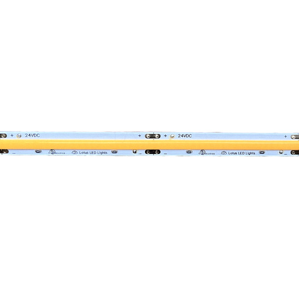 Lotus LED Lights 5CCT 2700-5000K COB LED Tape, 24V, IP20, 16.4ft Roll