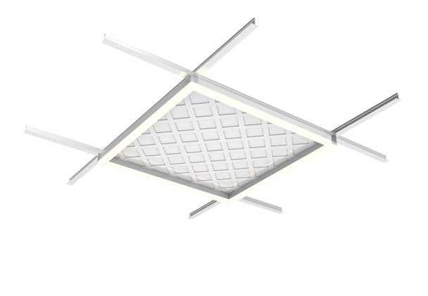 Westgate SCXT Series 1' Wide Linear Fixture, L2FT, 20-40W, MCTP, 0-10V Dimming, Flat Opal Lens, Black