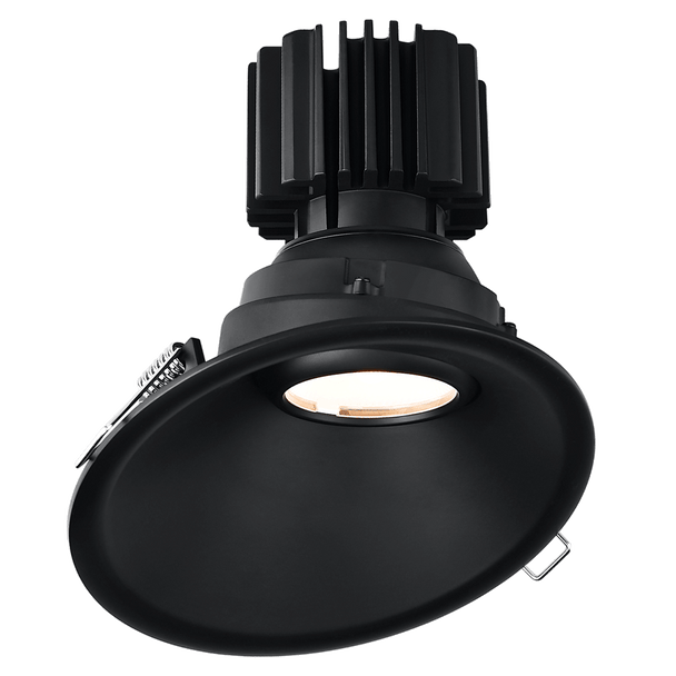 Lotus LED Lights Tangra 4" Gimbal Round Sloped Thin Trim, 5CCT, CRI98