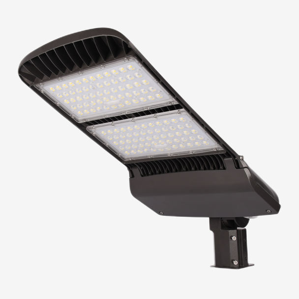 NBQL Series Area Light, 200/240/300 Watt Selectable, 3K/4K/5K Selectable, Bronze Finish