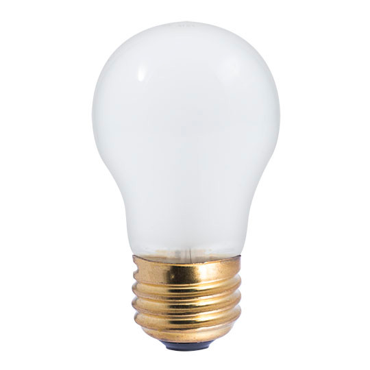 Bulbrite Incandescent 25 Watt A19 Light Bulb With A Frost Finish And Medium Screw (E26) Base, Pack Of 2, 2700K (Warm White Light) - main product image