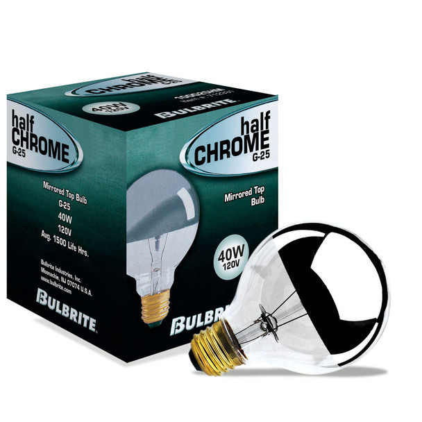 Bulbrite Incandescent 40 Watt G25 Light Bulb With Medium Screw (E26) Base - alternate image 7