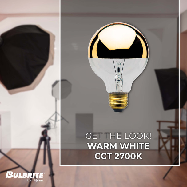 Bulbrite Incandescent 40 Watt G25 Light Bulb With Medium Screw (E26) Base - alternate image 13