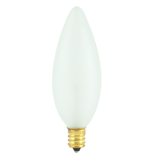 Bulbrite Incandescent 40 Watt B10 Light Bulb With Candelabra Screw (E12) Base, 2700K (Warm White Light) - main product image