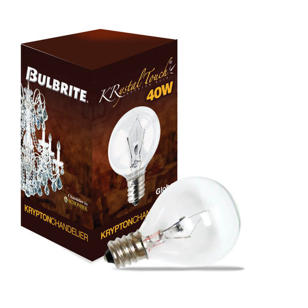 Bulbrite Krypton/Xenon 40 Watt G11 Light Bulb With A Clear Finish And Candelabra Screw (E12) Base, 2700K (Warm White Light) - alternate image 2