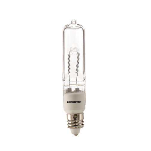 Bulbrite Halogen 250 Watt T4 Light Bulb With Mini-Candelabra Screw (E11) Base, 2900K (Soft White Light) - main product image