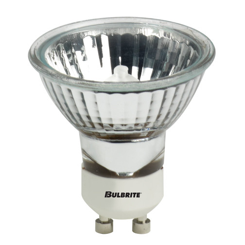 Bulbrite Halogen 35 Watt MR16 Light Bulb With A Clear Finish And Twist & Lock Bi-Pin (GU10) Base, 2900K (Soft White Light) - main product image
