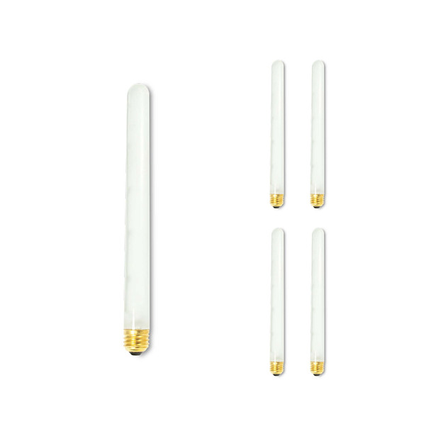 Bulbrite Incandescent 75 Watt T8 Light Bulb With Medium Screw (E26) Base, 2700K (Warm White Light) - alternate image 5