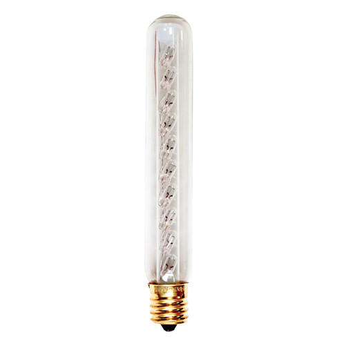Bulbrite Incandescent 9 Watt T6.5 Light Bulb With A Clear Finish, 2700K (Warm White Light) - main product image