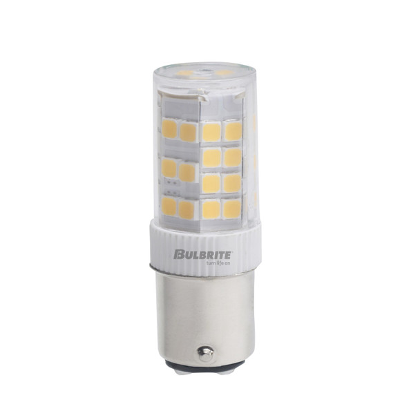 Bulbrite LED 4.5 Watt T5 Light Bulb With A Clear Finish And Double-Contact Bayonet (Ba15d) Base - main product image