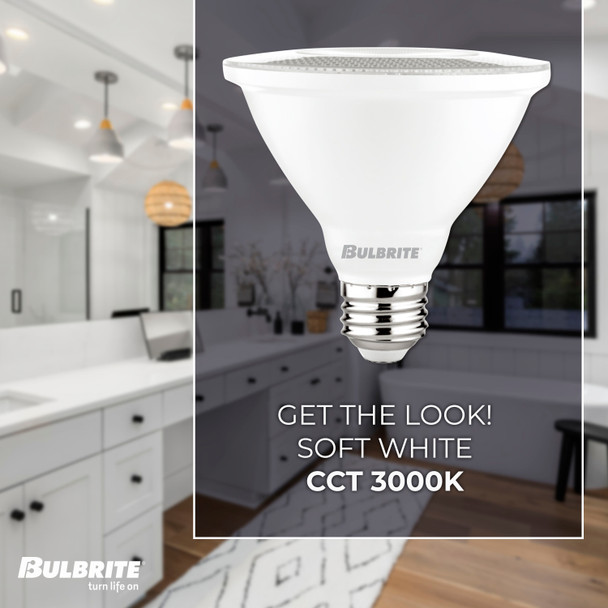 Bulbrite LED 10 Watt Par30sn Light Bulb With Medium Screw (E26) Base - alternate image 3