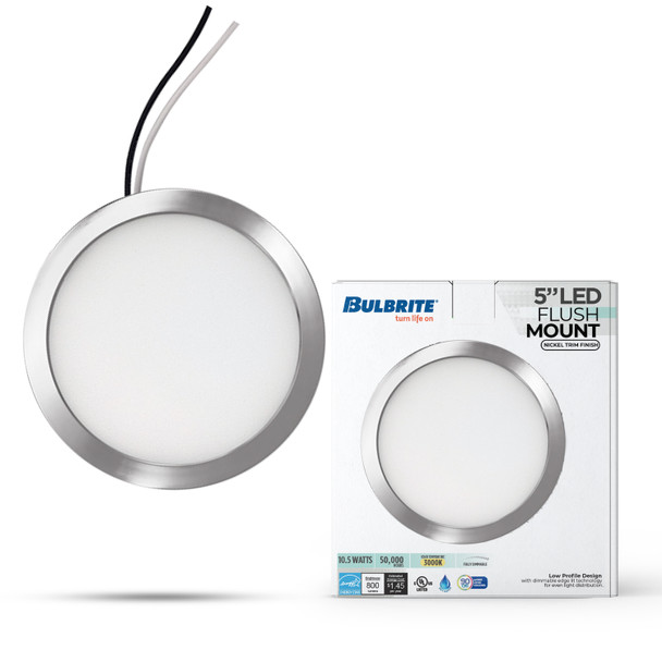 Bulbrite LED 10.3 Watt Flush Mount Fixture, 3000K (Soft White Light) - alternate image 20
