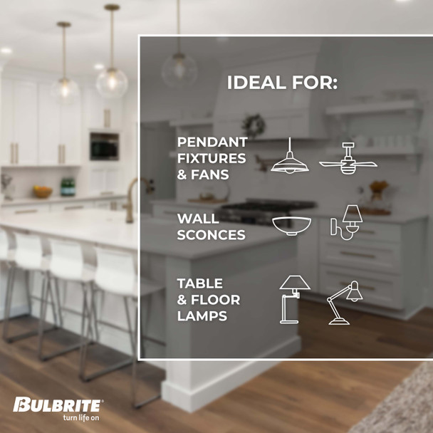 Bulbrite LED 7.6 Watt A15 Light Bulb With Medium Screw (E26) Base - alternate image 3
