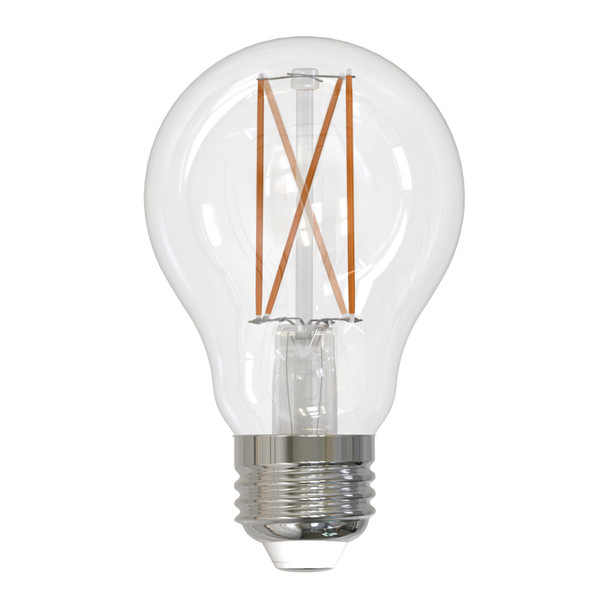Bulbrite LED 7.6 Watt A19 Light Bulb With A Clear Finish And Medium Screw (E26) Base, Pack Of 4 - alternate image 4
