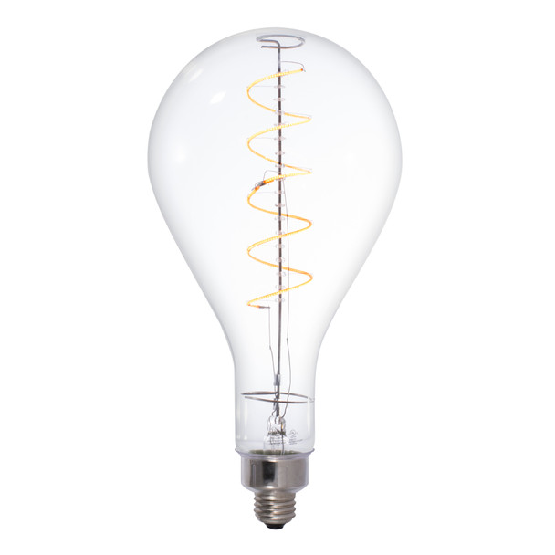 Bulbrite Grand LED Filaments Ps52 Pear Shaped Oversized Light Bulb, 60 Watt Equivalent, Clear - main product image