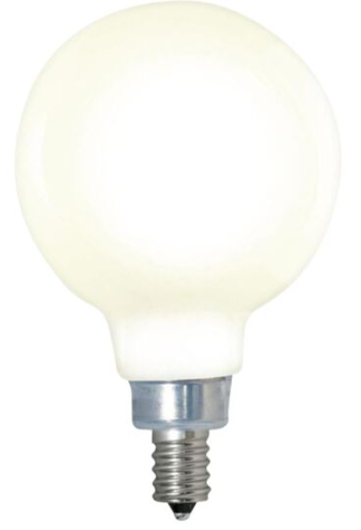 Bulbrite LED 4 Watt G16 Light Bulb With A Milky Finish And Candelabra Screw (E12) Base - main product image