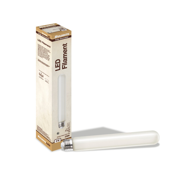 Bulbrite LED 5 Watt T9 7.5'' Light Bulb With A Frost Finish And Medium Screw (E26) Base - alternate image 2