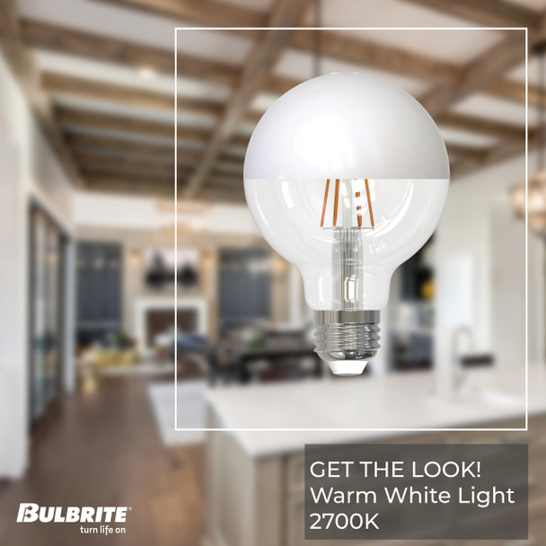Bulbrite LED 5 Watt G25 Light Bulb With Medium Screw (E26) Base, 2700K (Warm White Light) - alternate image 12