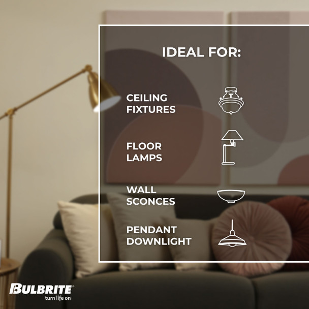 Bulbrite LED 2.5 Watt G16 Light Bulb With Candelabra Screw (E12) Base, 2700K (Warm White Light) - alternate image 9