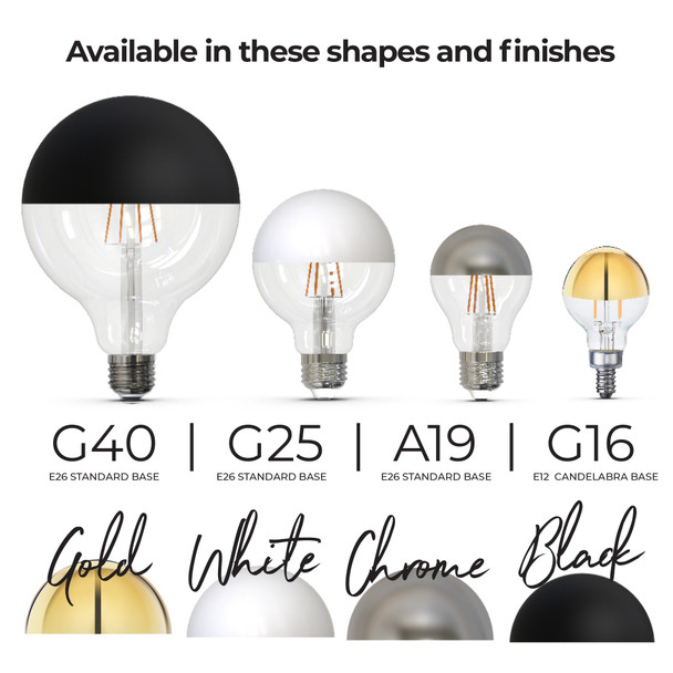 Bulbrite LED 6 Watt G40 Light Bulb With Medium Screw (E26) Base, 2700K (Warm White Light) - alternate image 6