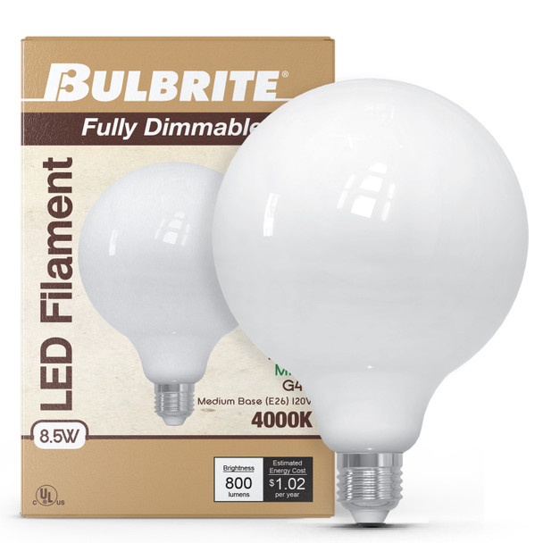 Bulbrite LED 8.5 Watt G40 Light Bulb With Medium Screw (E26) Base - alternate image 12