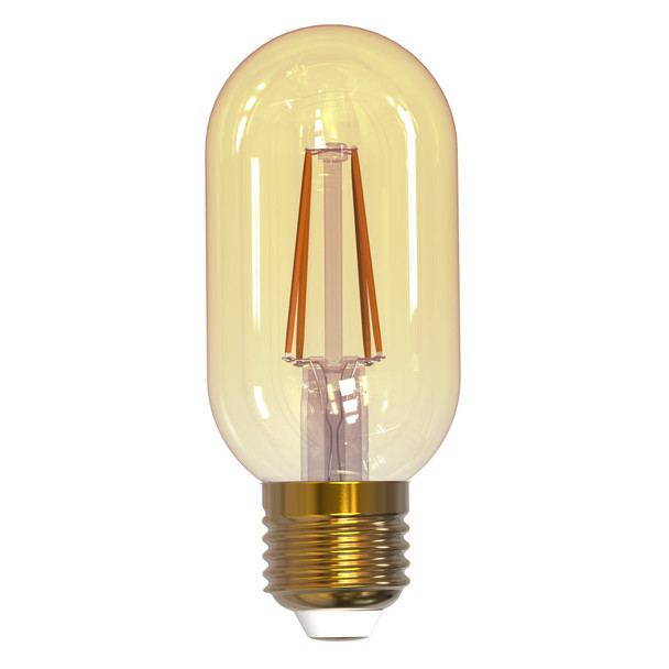 LED Filament 4 Watt T14 Light Bulb With An Antique Finish And A Medium Screw E26 Base - 2100K (Amber Light) 315 Lumens - main product image