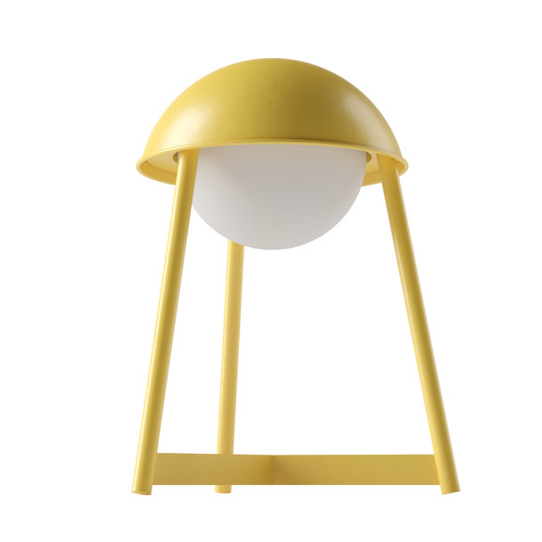Kibun LED 4 Watt Cordless Fixture, 2700K (Warm White Light) - side view
